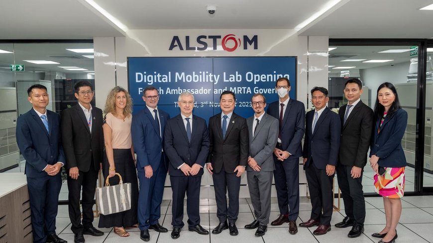 Alstom expands presence in Thailand with new Digital Mobility Lab